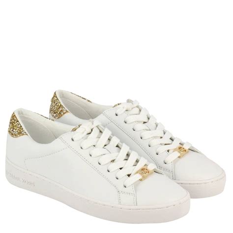 michael kors witte sneaker|michael kors silver sneakers.